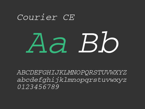 Courier CE