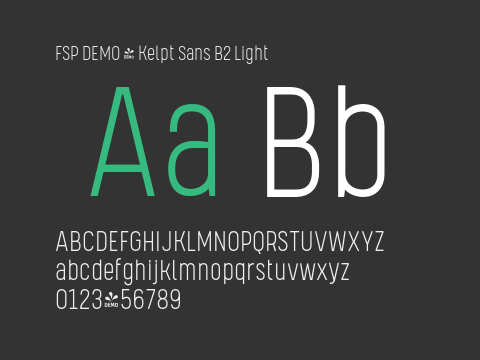 FSP DEMO - Kelpt Sans B2 Light