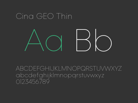 Cina GEO Thin