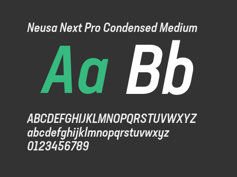 Neusa Next Pro Condensed Medium