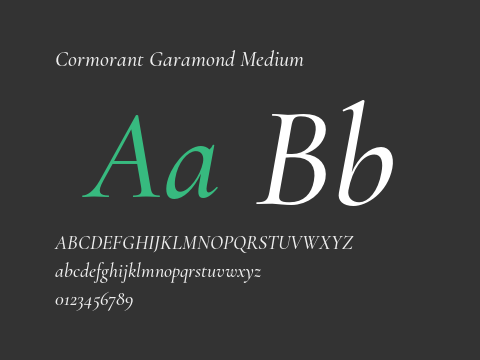 Cormorant Garamond Medium