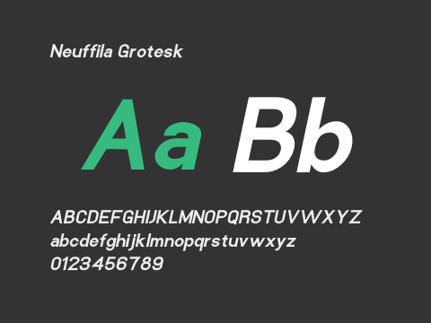 Neuffila Grotesk