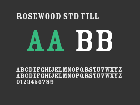 Rosewood Std Fill