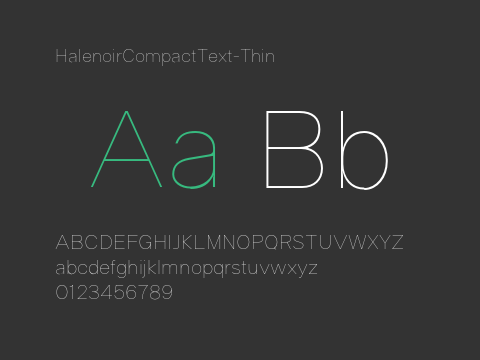 HalenoirCompactText-Thin