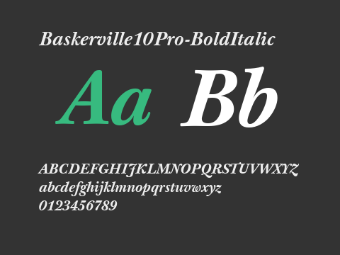 Baskerville10Pro-BoldItalic