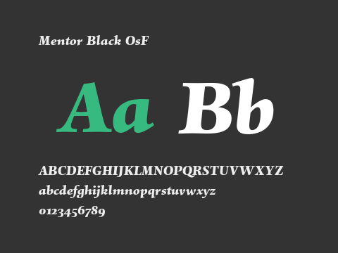 Mentor Black OsF