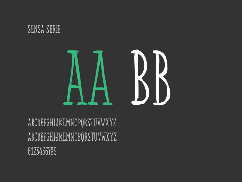 Sensa Serif