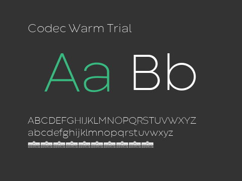 Codec Warm Trial