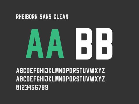 Rheiborn Sans Clean