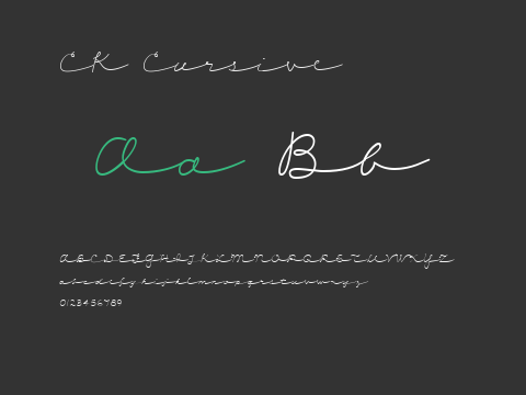 CK Cursive