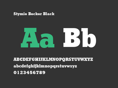 Stymie Becker Black