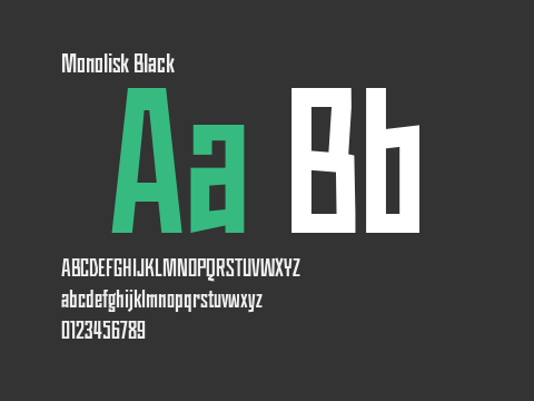 Monolisk Black