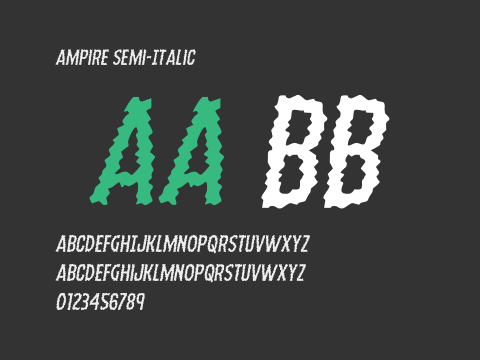 Ampire Semi-Italic