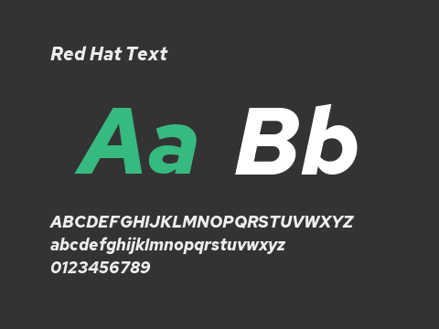 Red Hat Text