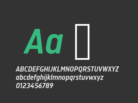 Isotonic Semi Bold Italic