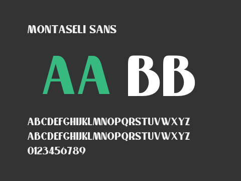 Montaseli Sans