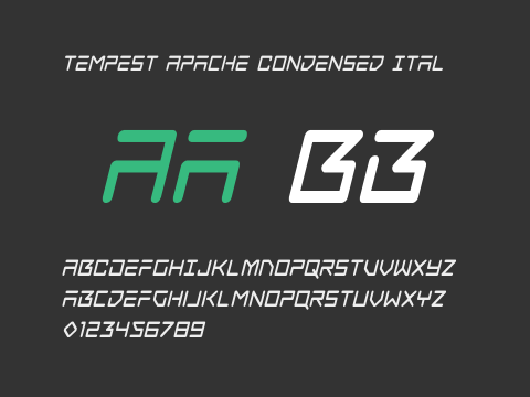 Tempest Apache Condensed Ital