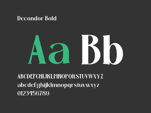 Decondor Bold