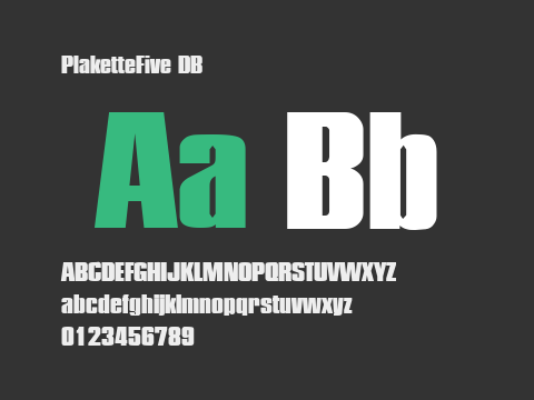 PlaketteFive DB