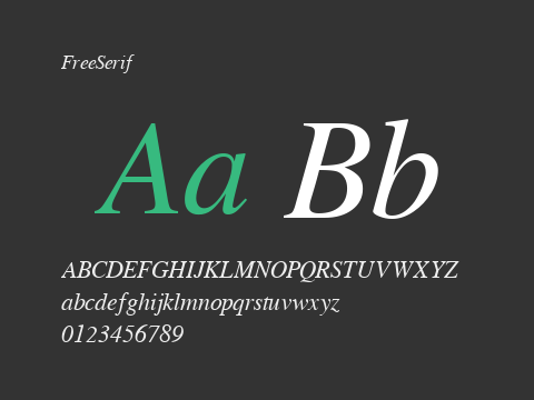 FreeSerif