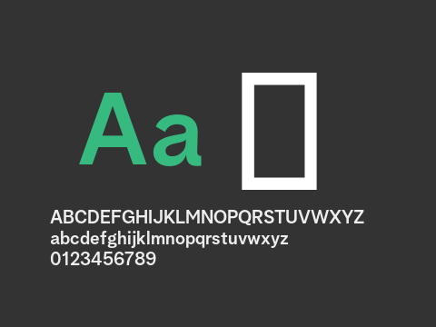 Albra Grotesk TRIAL Semi TRIAL