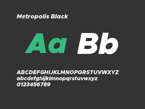 Metropolis Black