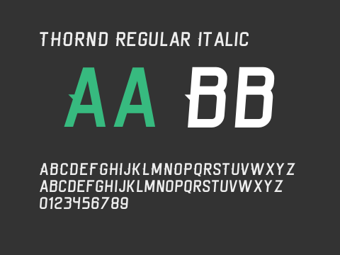 THORND Regular Italic