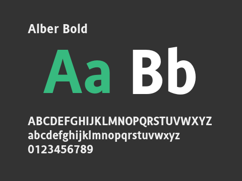 Alber Bold