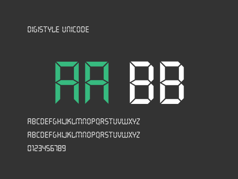 Digistyle Unicode