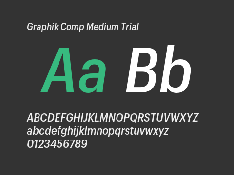 Graphik Comp Medium Trial