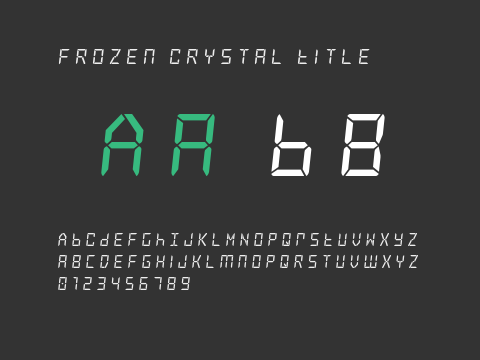 Frozen Crystal Title