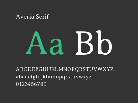 Averia Serif