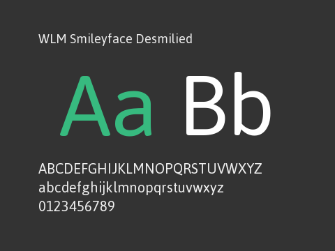 WLM Smileyface Desmilied