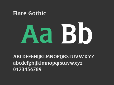 Flare Gothic