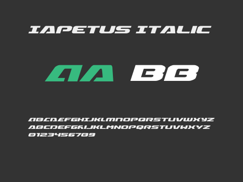 Iapetus Italic