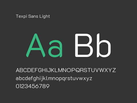 Texpi Sans Light