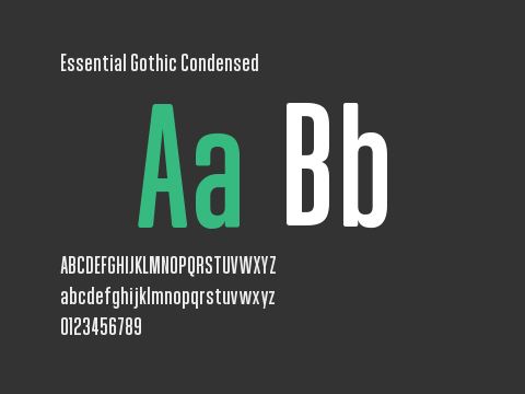 Essential Gothic Condensed