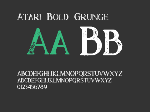 Atari Bold Grunge