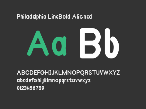 Philadelphia LineBold Aligned