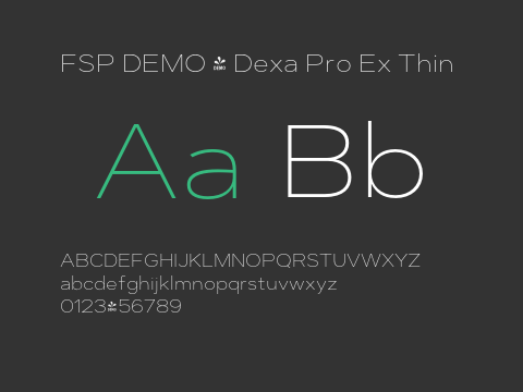 FSP DEMO - Dexa Pro Ex Thin