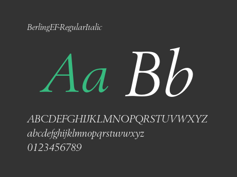 BerlingEF-RegularItalic