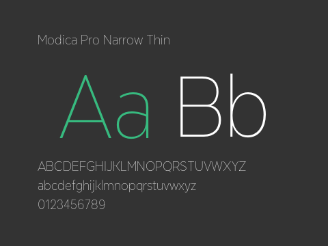 Modica Pro Narrow Thin