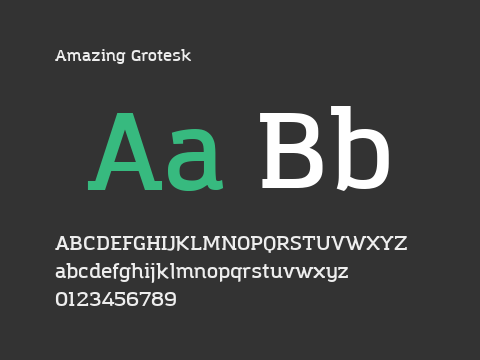 Amazing Grotesk