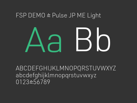 FSP DEMO - Pulse JP ME Light