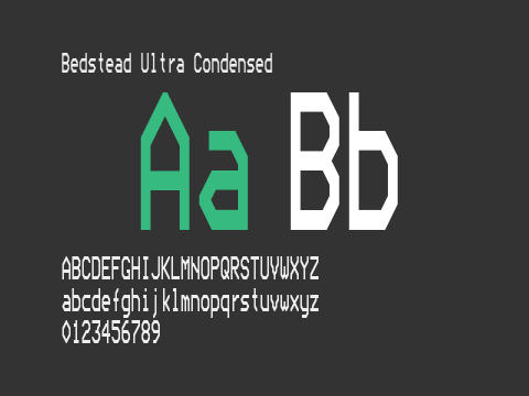 Bedstead Ultra Condensed