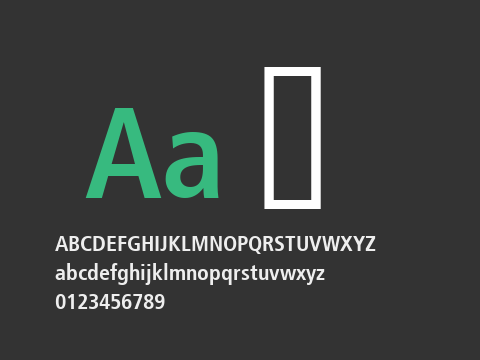 Frutiger Bold Cn