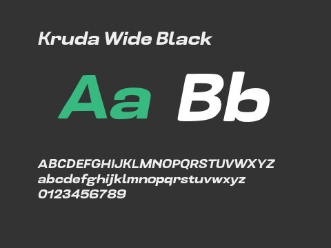 Kruda Wide Black