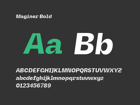 Maginer Bold