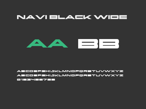 NAVI Black Wide