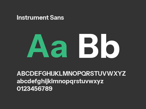 Instrument Sans